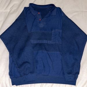 Vintage long sleeve polo